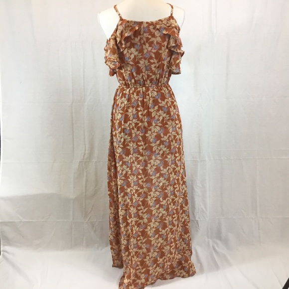 Spaghetti Strap Floral Maxi Dress - Picture 5 of 6